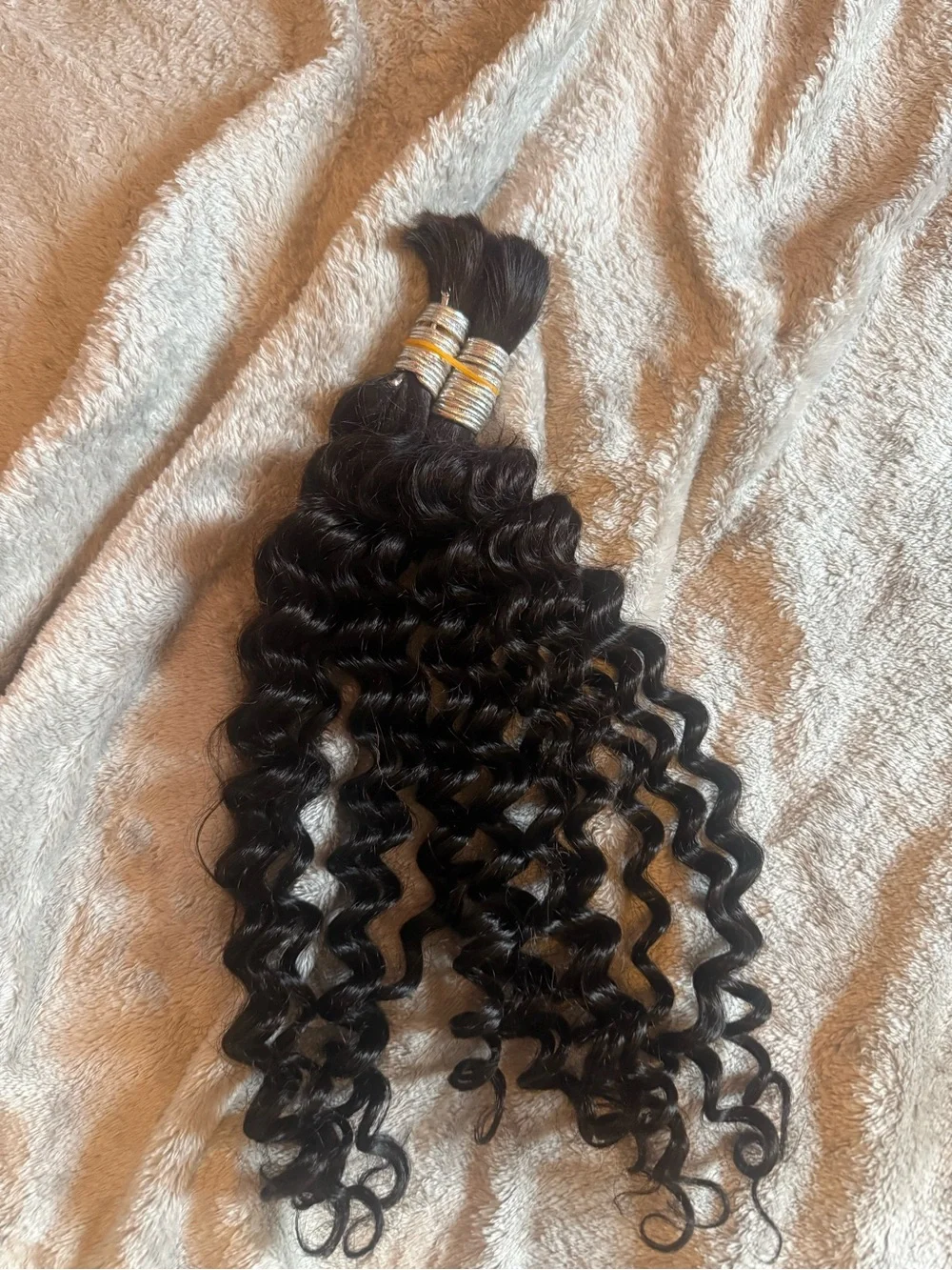 Black Deep Wave Remy Hair Bundle - Unbranded